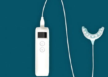 Teeth whitening device used for in-office or at-home application